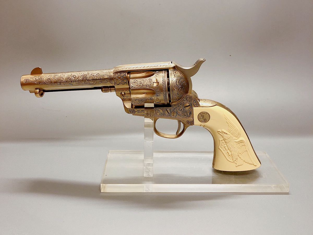 ◇モデルガン SMG 45 COLT コルト 24KGP パットン将軍 純金メッキ 数量