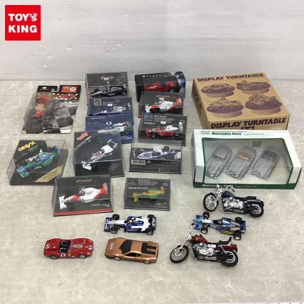 1円～ 訳あり ジャンク ミニチャンプス 他 1/43 等 ウィリアムズ F1 BMW FW23 #9、ベネトン フォード B193B テストカー 1994 等