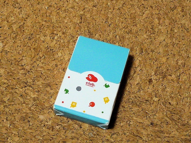 どうぶつの森 ミニトランプ ブルー クラブニンテンドー 景品(トランプ どうぶつの森 ミニトランプ ブルー クラブニンテンドー 景品(トランプ