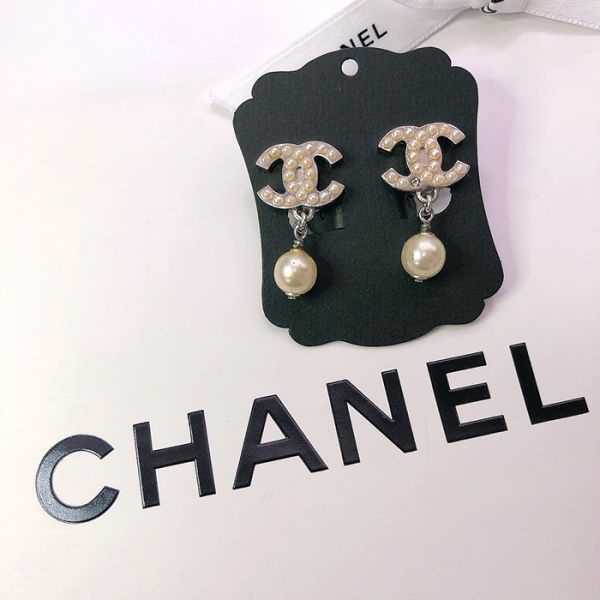 CHANEL/シャネル】イヤリング パール シルバー ココ銀 イヤリング ココ 