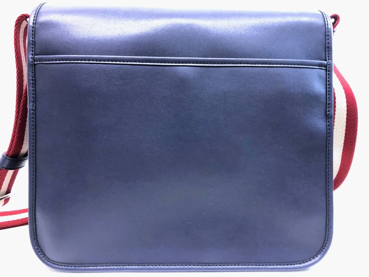 BALLY バリー トレインスポッティング ストライプ メッセンジャー 