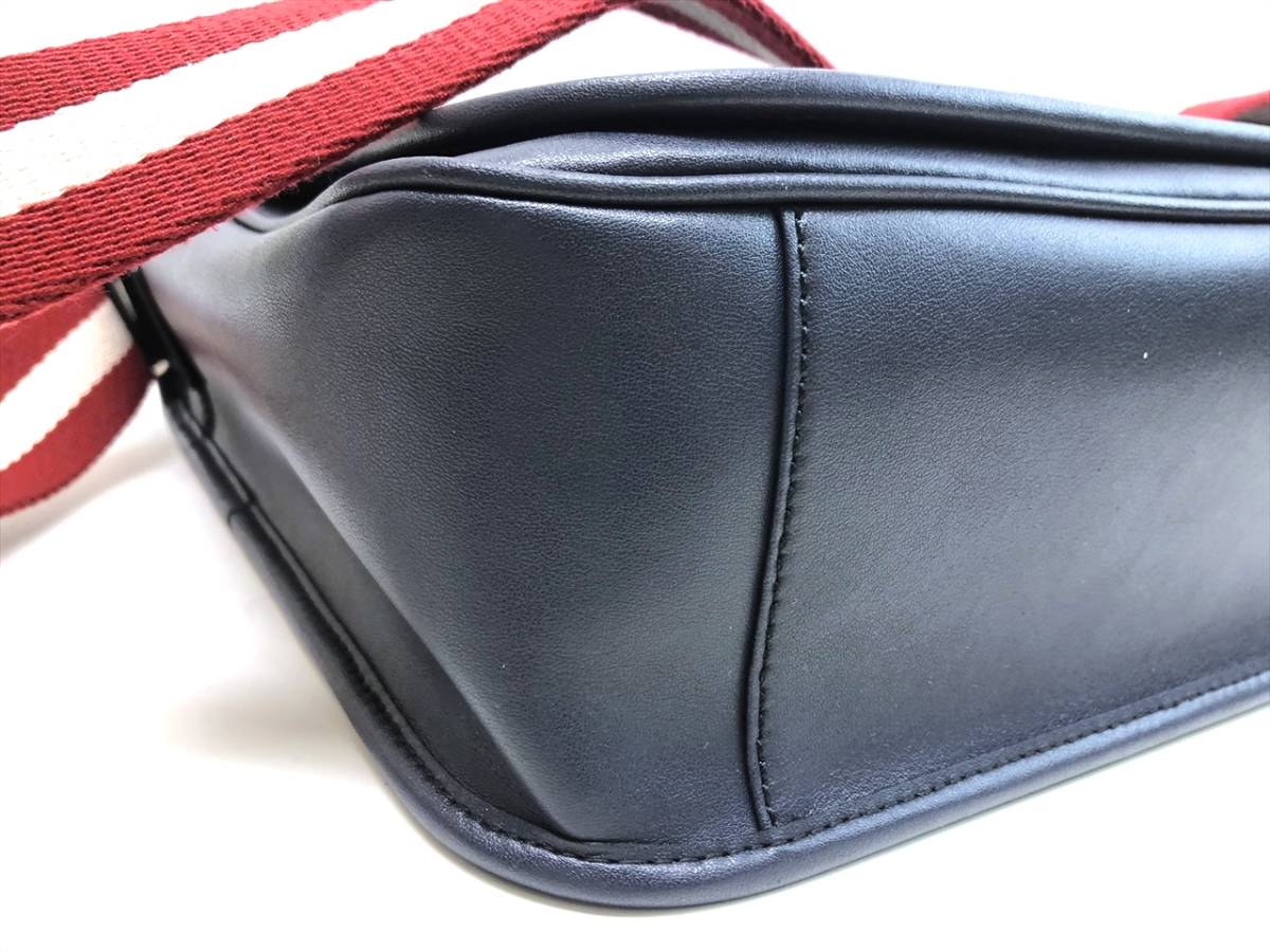 BALLY バリー トレインスポッティング ストライプ メッセンジャー 