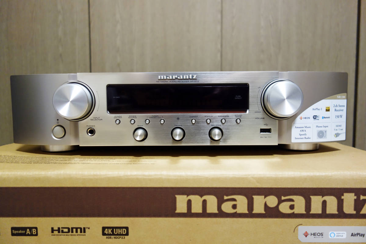 最新作，限定セール 極 Marantz マランツ NR1200 保証期間中(マランツ)｜売買されたオークション情報、yahooの商品情報をアーカイブ公開 - オークファン マランツ