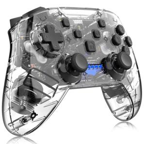 【新品 送料無料】Switch ワイヤレスコントローラー スケルトン クリア プロコン スイッチ 無線 新品 任天堂 スイッチ【24時間以内発送】