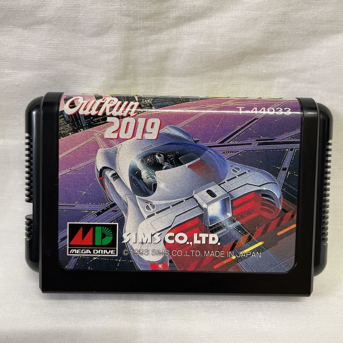 アウトラン2019 メガドライブ ソフト MD outrun2019