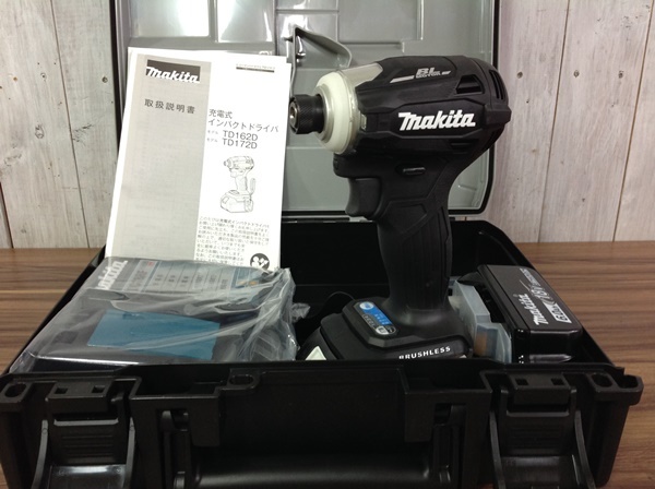 【お買い得，2026】 WH-9849 マキタ makita 充電式インパクトドライバ TD172DRGXB 18V6.0Ah フルセット バッテリー2個+充電器(本体)｜売買されたオークション情報、yahooの商品情報をアーカイブ公開 - オークファン インパクトドライバ