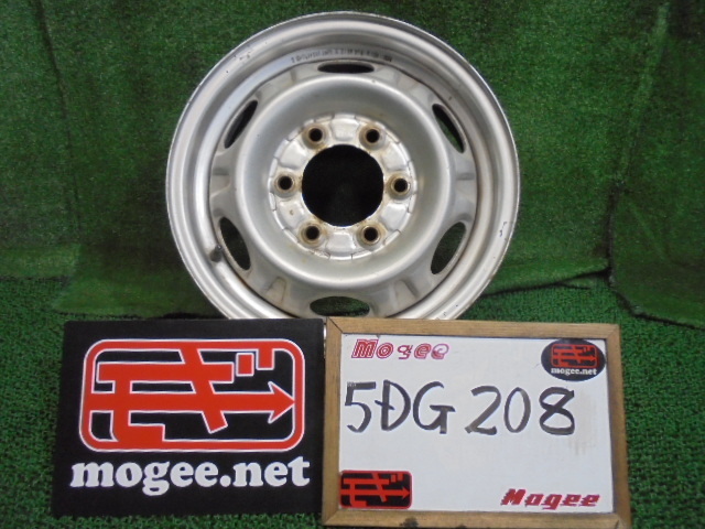 5DG208BA15) 送料無料 日産純正 15インチスチールホイール1本 15×5.5JJ 45 139.7×6　E25 キャラバン