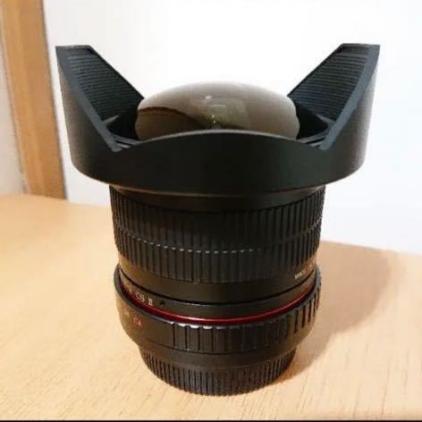 8mm F3.5 魚眼レンズ Canon EFマウント フィッシュアイレンズ！！高