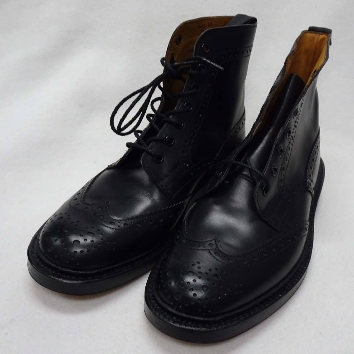 Tricker's トリッカーズ カントリーブーツ 黒色 SizeUK7 未使用