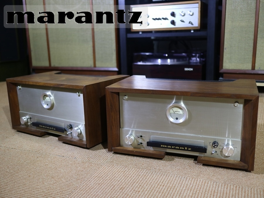 Marantz ペア オリジナル最 管球式MONOパワーアンプ 0 マランツ#9