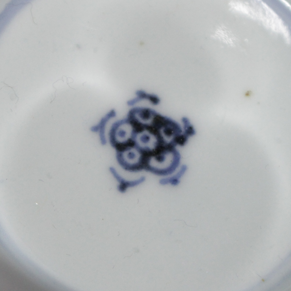 TAKIYA】古伊万里 『染付七宝文猪口 C』 蕎麦猪口 古伊万里 古陶磁 古