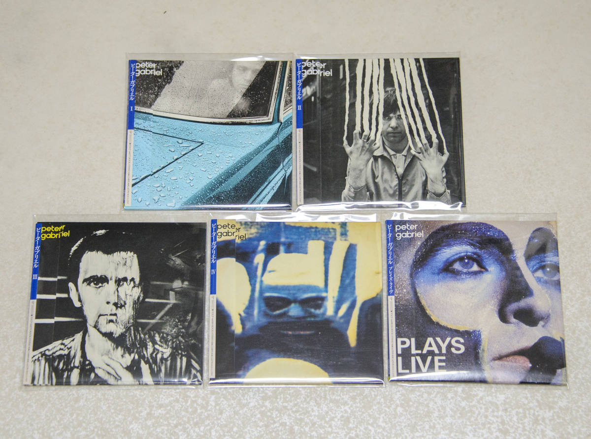 『Peter Gabriel : 紙ジャケRemaster CD Set』 ピーター・ガブリエル （中古/2002 Remaster/6 CDセット/紙ジャケ/初回限定盤/国内盤)