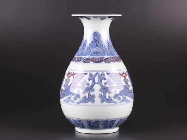 中国美術 唐物 青花 染付 古玩 明⁄清朝 花唐草文 茶壷