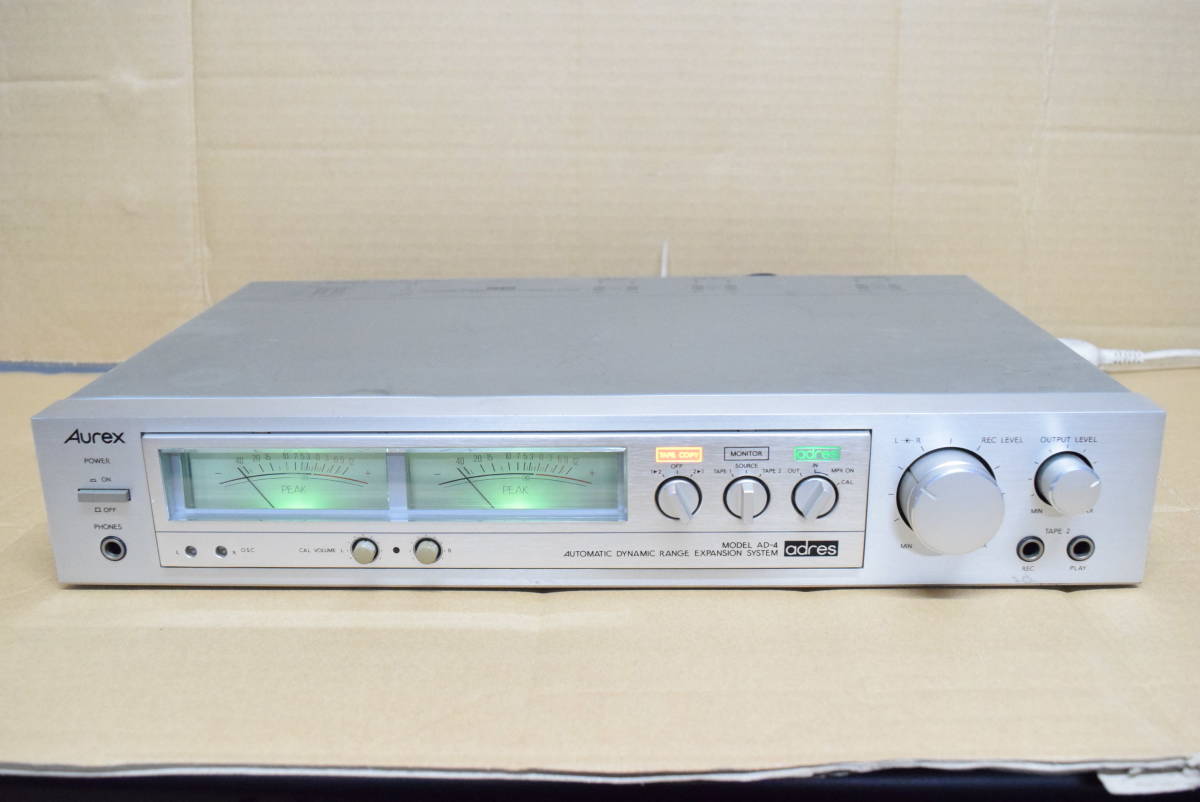 Aurex AD-4 プリアンプ アンプ 家電、AV、カメラ 【公式通販】