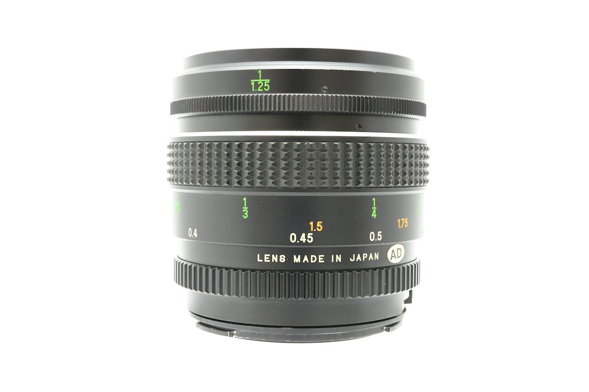 ◇ Mamiya マミヤ MAMIYA-SEKOR MACRO C 80mm F4 マミヤ645マウント 中 