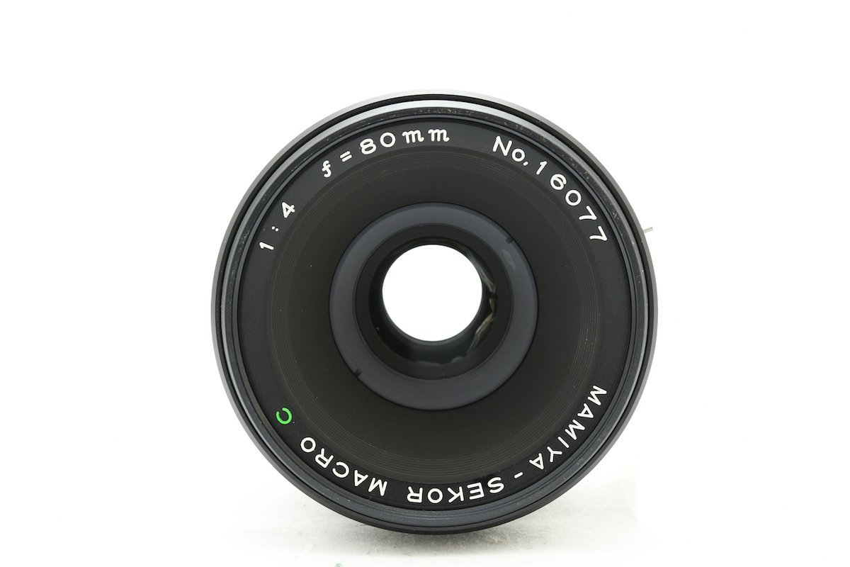 ◇ Mamiya マミヤ MAMIYA-SEKOR MACRO C 80mm F4 マミヤ645マウント 中