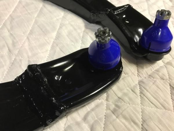 車 L700系 ミルキーウェイ 加工ロアアーム 左右 15mm延長 20mm上げ