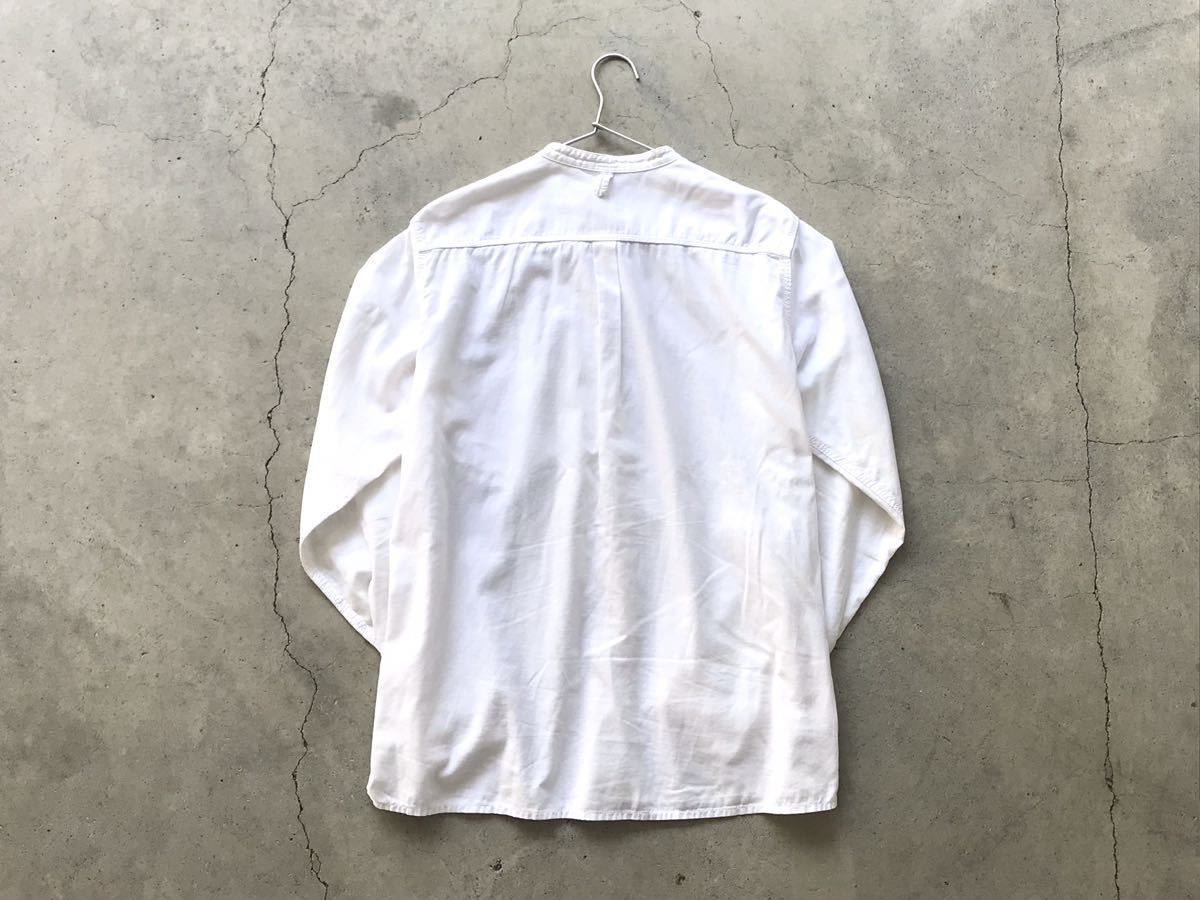 MHL バンドカラー仕様 長袖シャツ L マーガレットハウエル MARGARET 