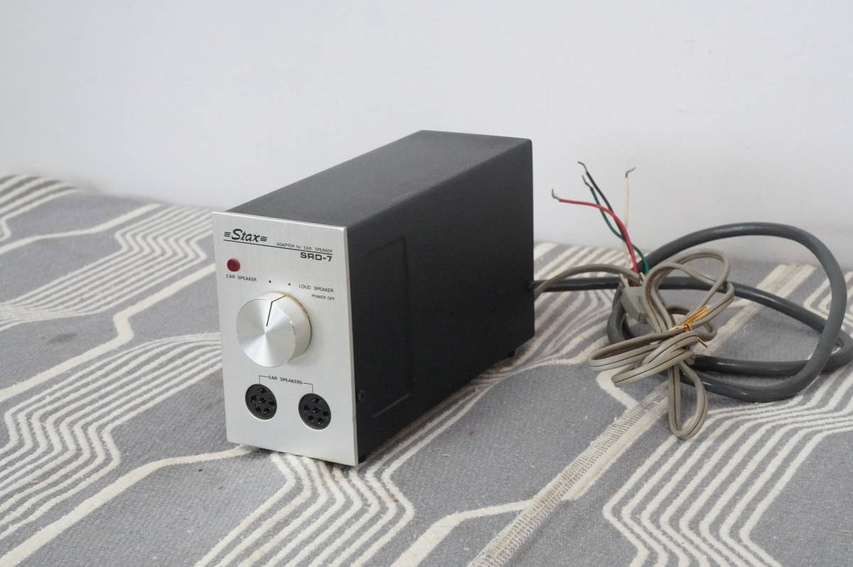 STAX SRD-7/Mk-2 イヤースピーカー用アダプター 箱入り