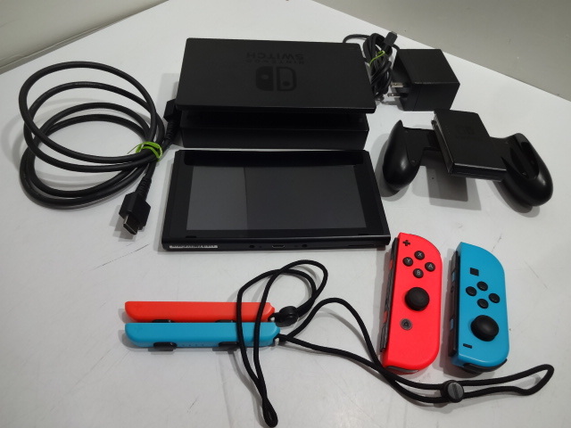 正規品 Nintendo Switch 本体 ニンテンドースイッチ Joy-Con L ネオンブルー/ R ネオンレッド 旧型 ジャンク(ニンテンドースイッチ本体)｜売買されたオークション情報、yahooの商品情報をアーカイブ公開 - ニンテンドースイッチ本体