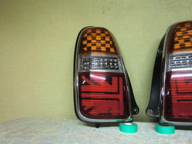 ダイハツ ミラジーノ L700 アクリルテール LED ④ CLEAR WORLD