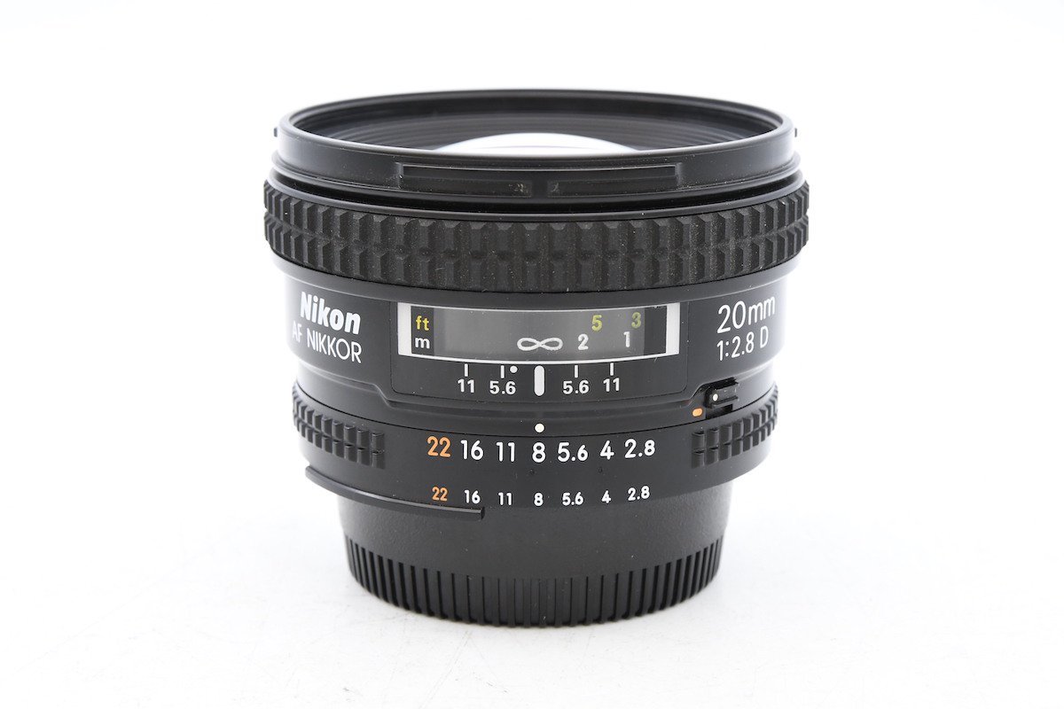 20mm Nikon NIKKOR AF Nikkor f⁄2.8D AF-S | f⁄1.8G