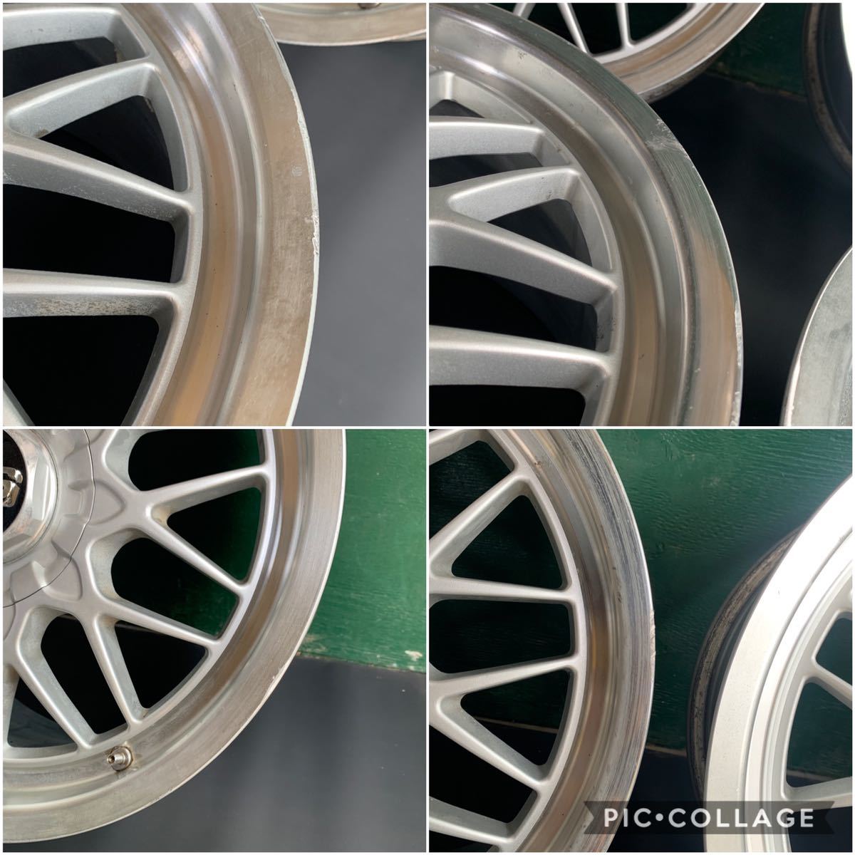品 BBS GESCHMIEDET ホイール 4本セット RG139 RG140 17インチ 8J 