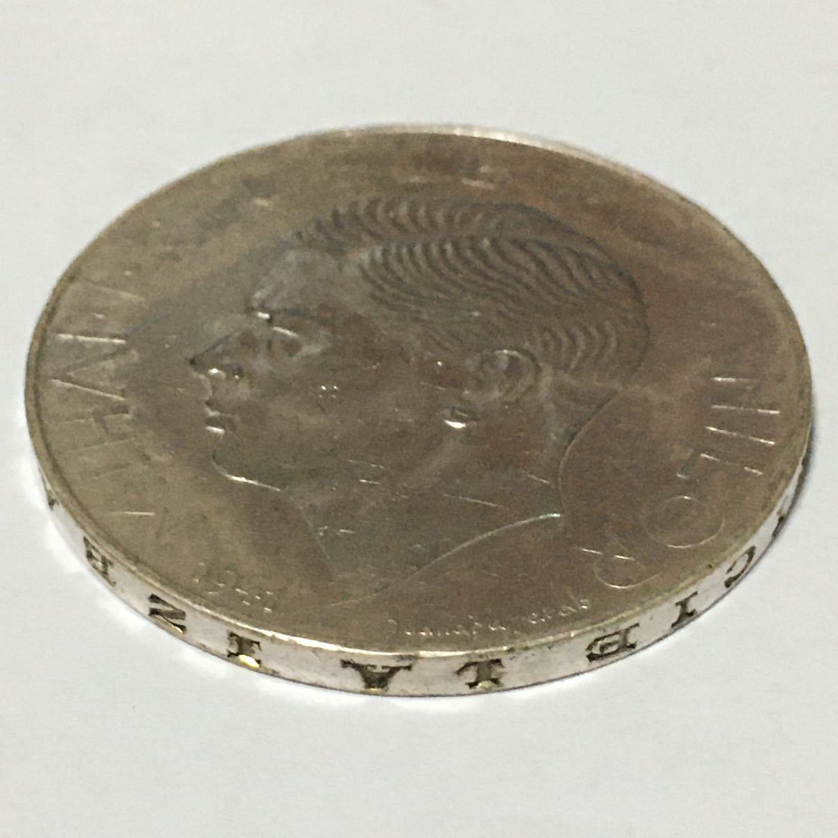 ルーマニア 500レイ銀貨 ミハイ1世 1941年 レア 貴重 アンティーク