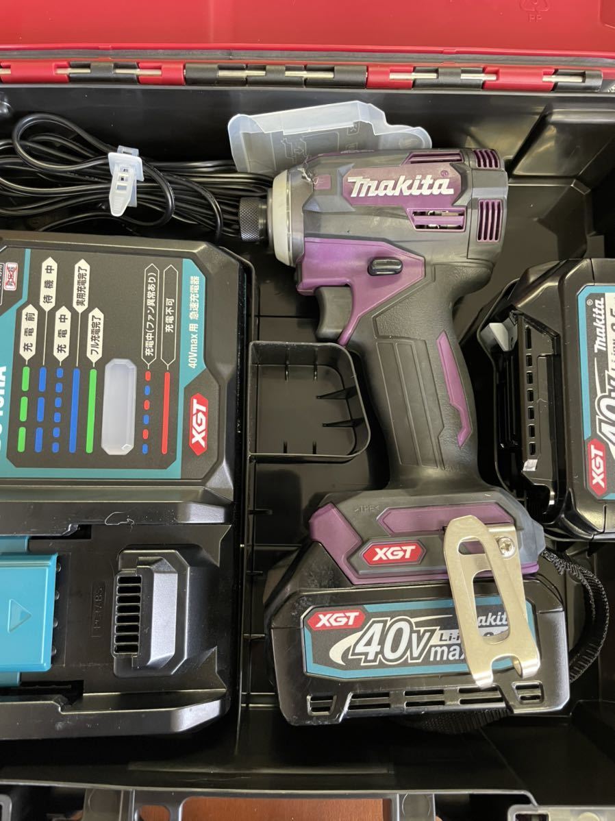 □ 美品makita マキタ 充電式インパクトドライバ TD001GDXAP