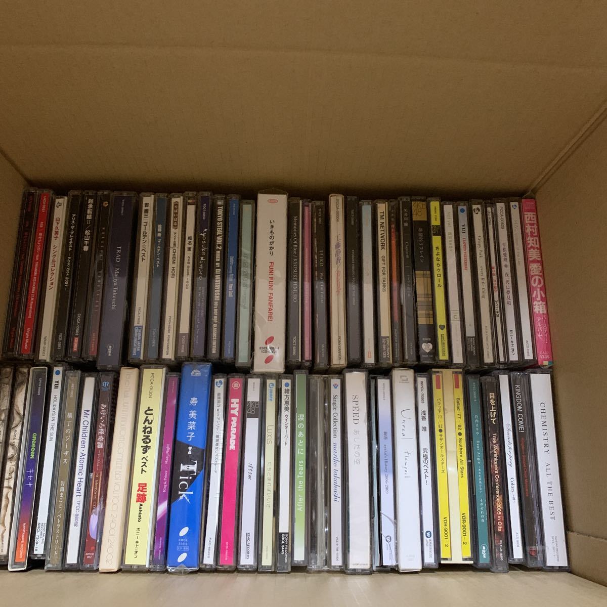 邦楽中古CD 60枚くらいまとめて CD 邦楽 洋楽 ストック 中古8cm短冊CD