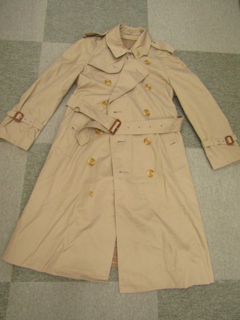 BR-513 英国製　バーバリーBurberry　トレンチコート イングランド 030721