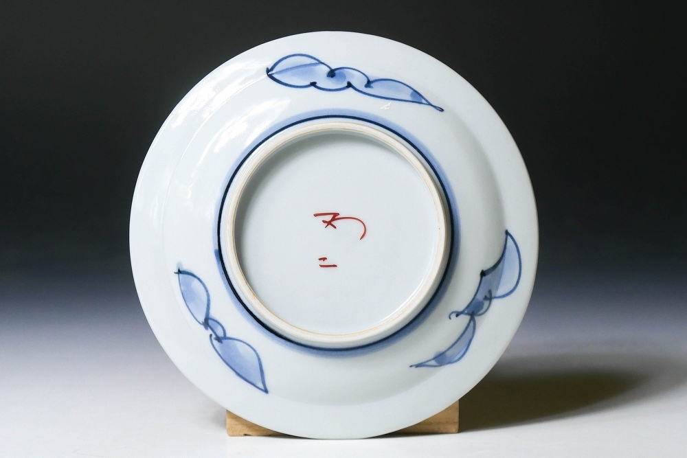 幸 九谷名工特別展】『北出不二雄』造 九谷 古都 飾皿 共箱◇当店保証