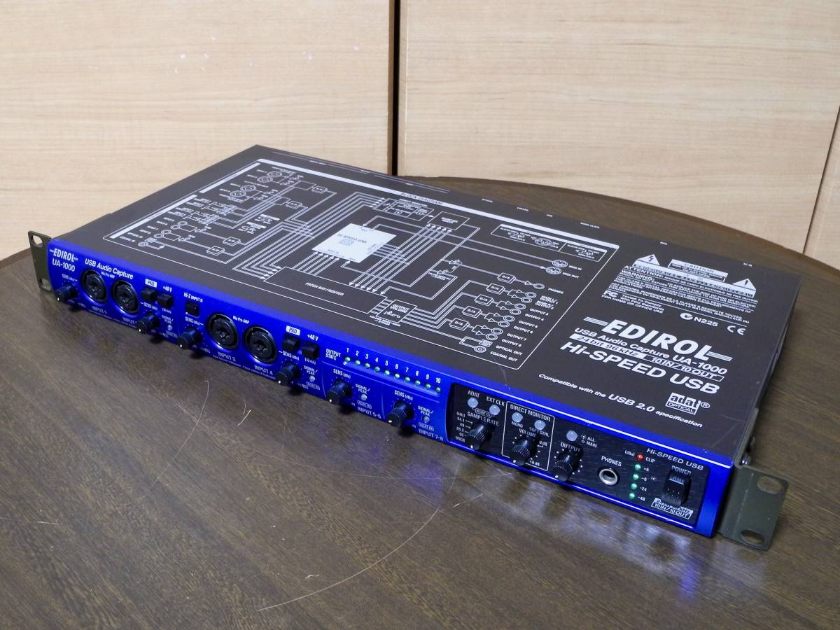 □ROLAND USB オーディオキャプチャー・UA-1000□ UA-1000 EDIROL
