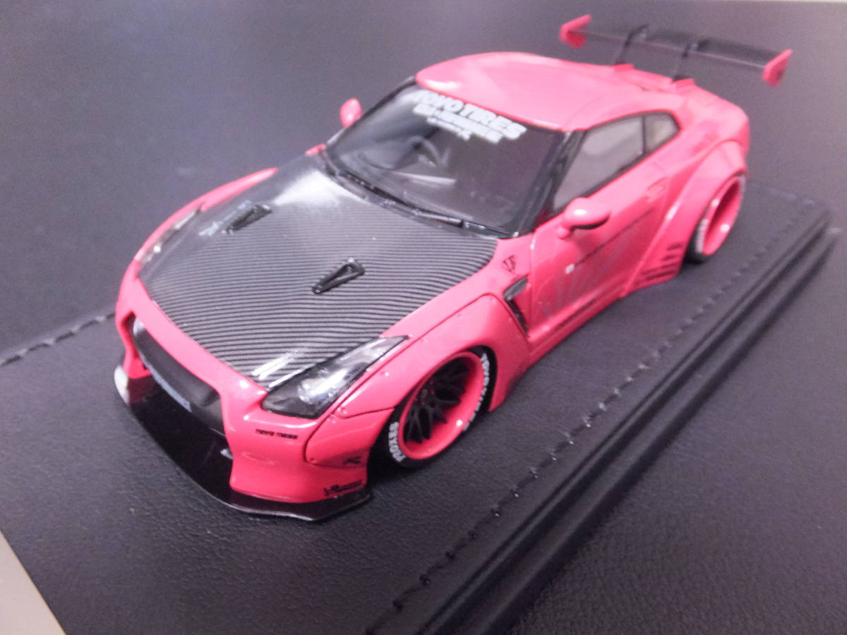 ignition model LB-WORKS GT-R R35 Pink Metallic:イグニッションモデル LBワークスGT-R ...