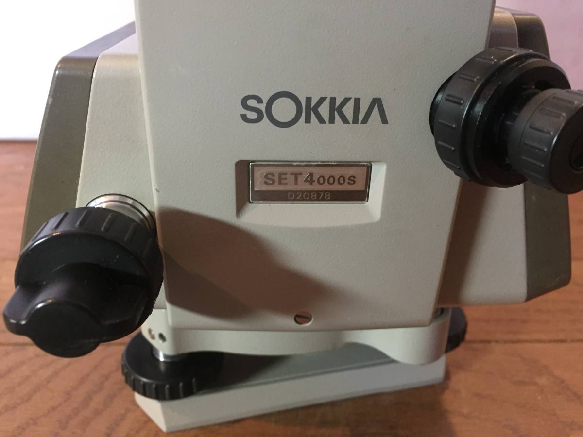 測量機器トータルステーション ソキアSET4000S動作品 （SOKKIA