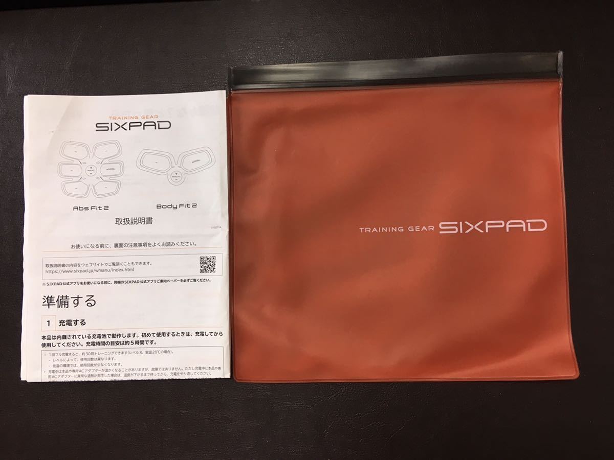 中古美品】シックスパッド Abs Fit2 シックスパッド SIXPAD MTG アブズ