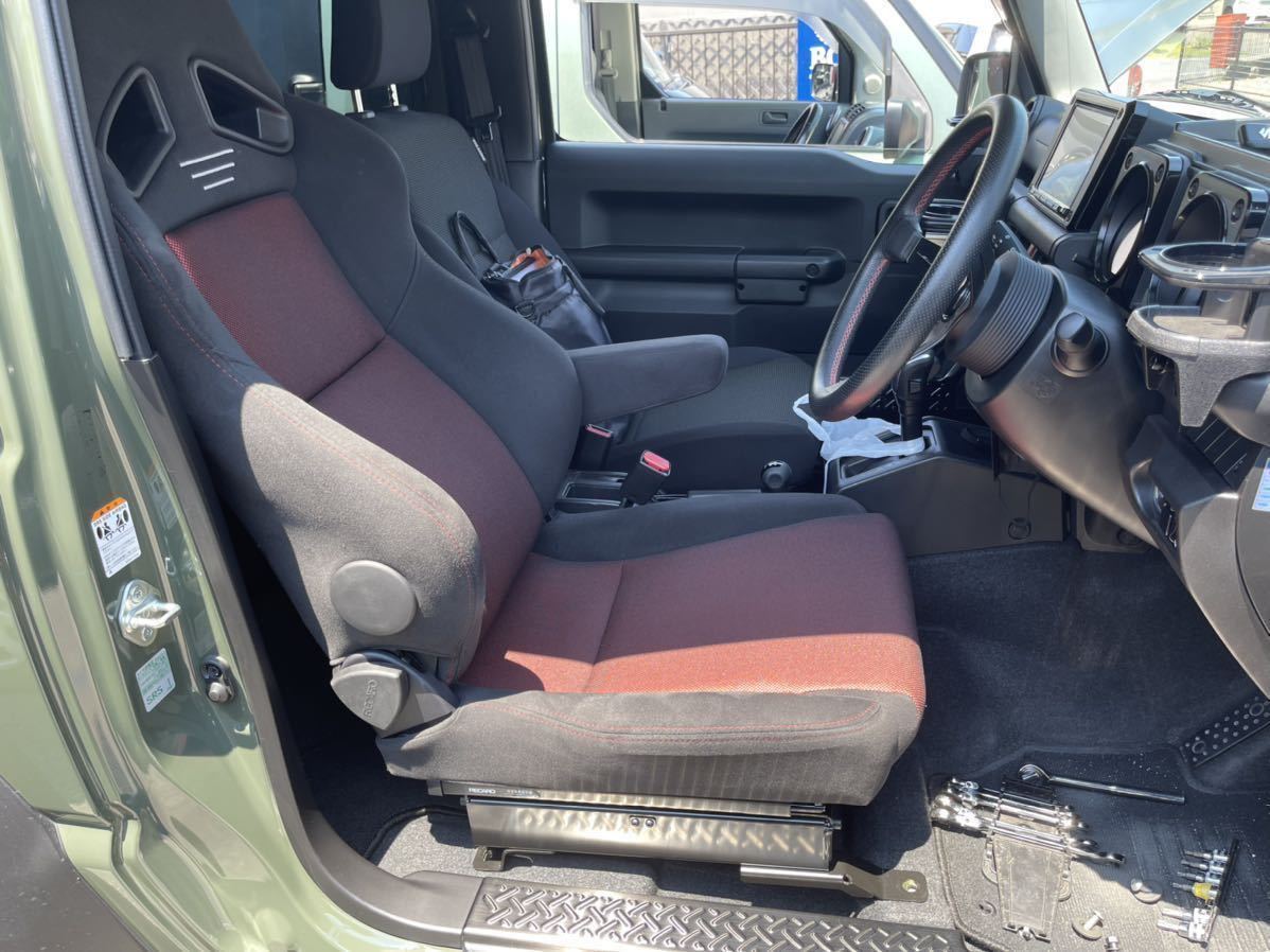 驚きの破格値，格安 RECARO JB74 JB64 ジムニー シエラ(スズキ用)｜売買されたオークション情報、yahooの商品情報をアーカイブ公開 - オークファン スズキ用