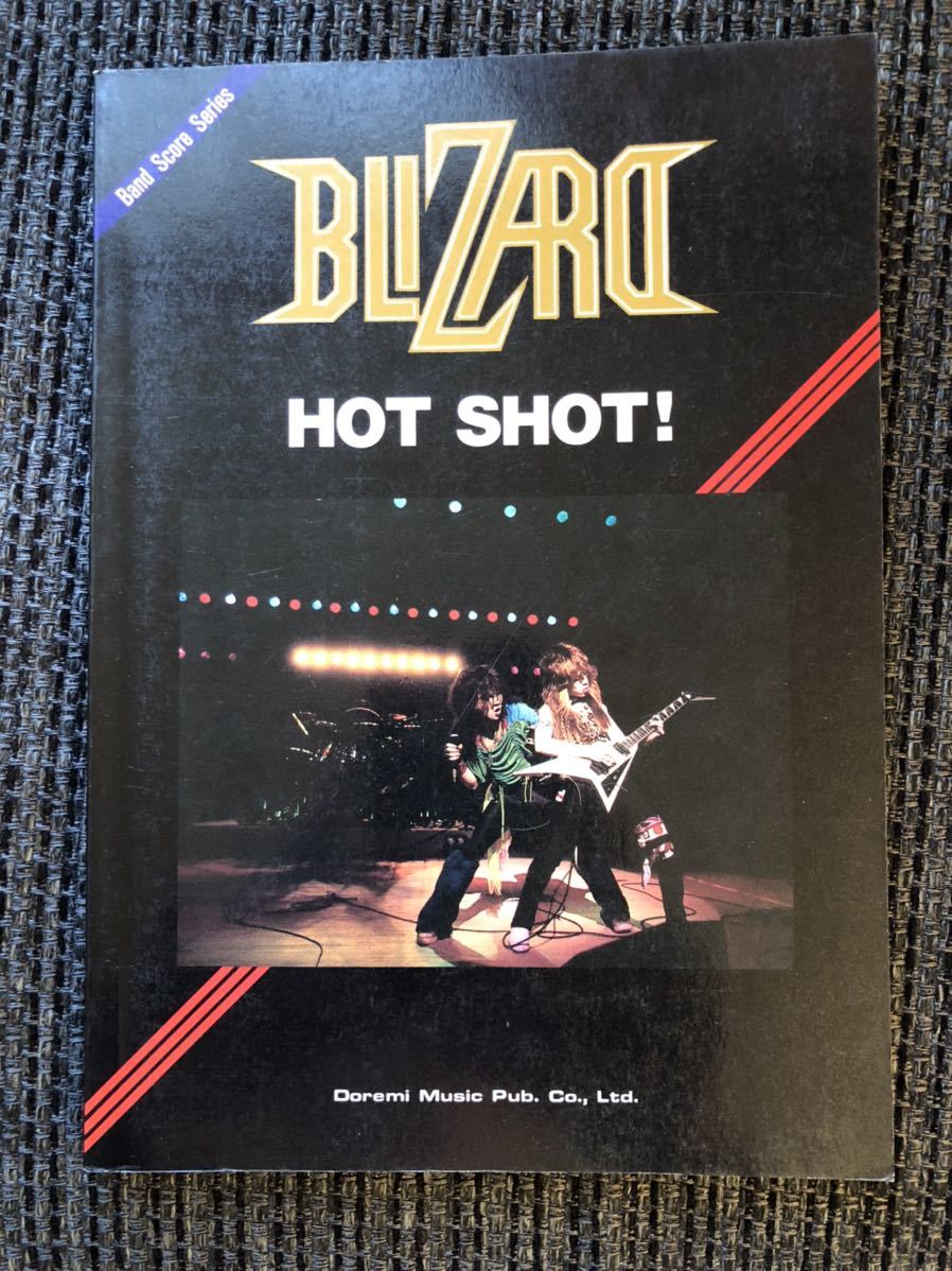 ⁄ HOT 公式通販 ブリザード バンドスコア BLIZARD SHOT SHOT! ホット 