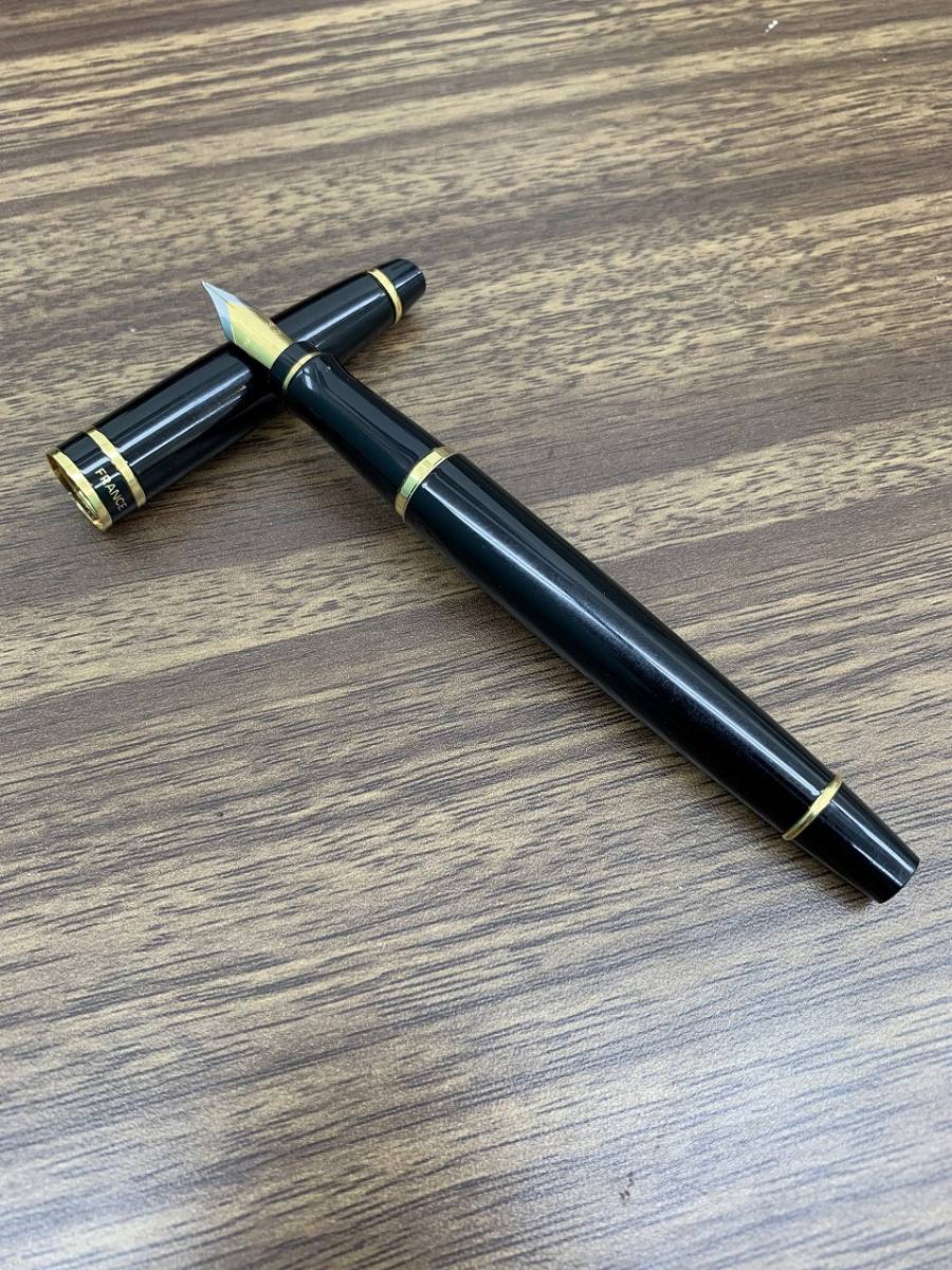  2356 ウォーターマン/WATERMAN 万年筆 F ブラック/ゴールド(ウォーターマン)｜売買されたオークション情報、yahooの商品情報をアーカイブ公開 - オークファン ウォーターマン