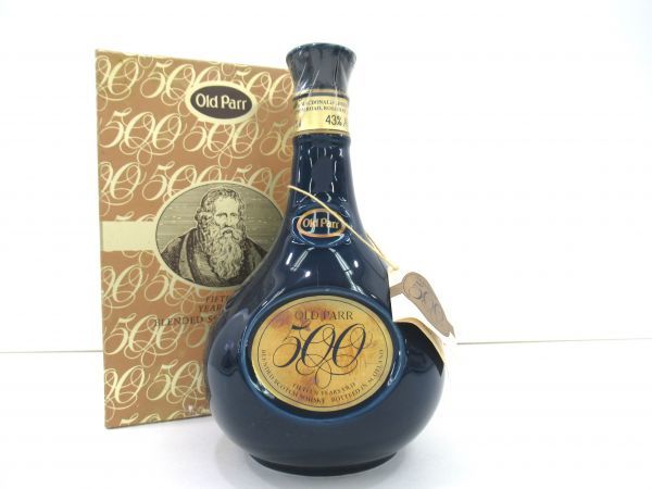 Old Parr オールドパー15年 500周年記念 赤陶器ボトル 750ml の