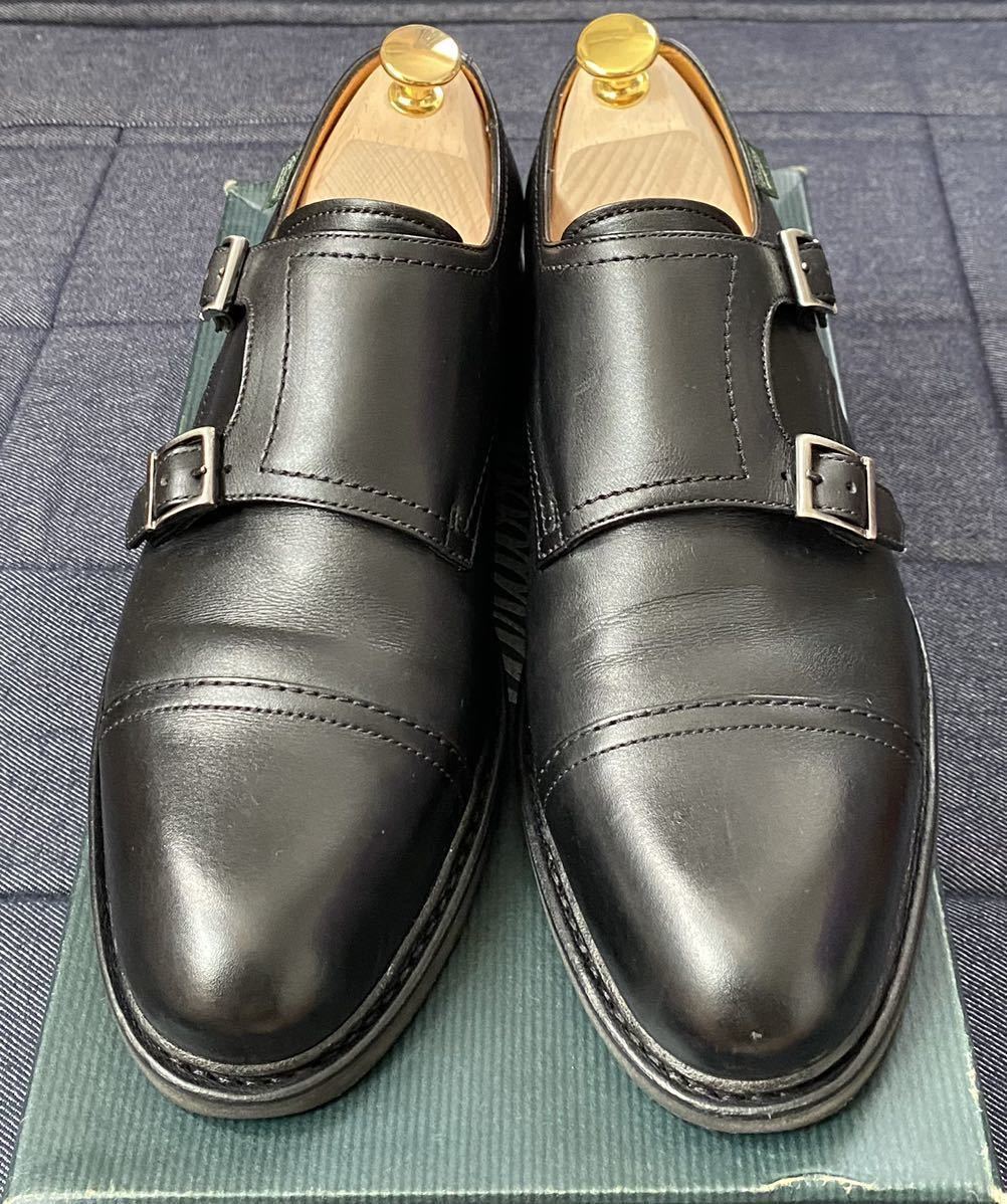 美中古品】PARABOOT パラブーツ POE ポー NOIRE ブラック サイズ6 