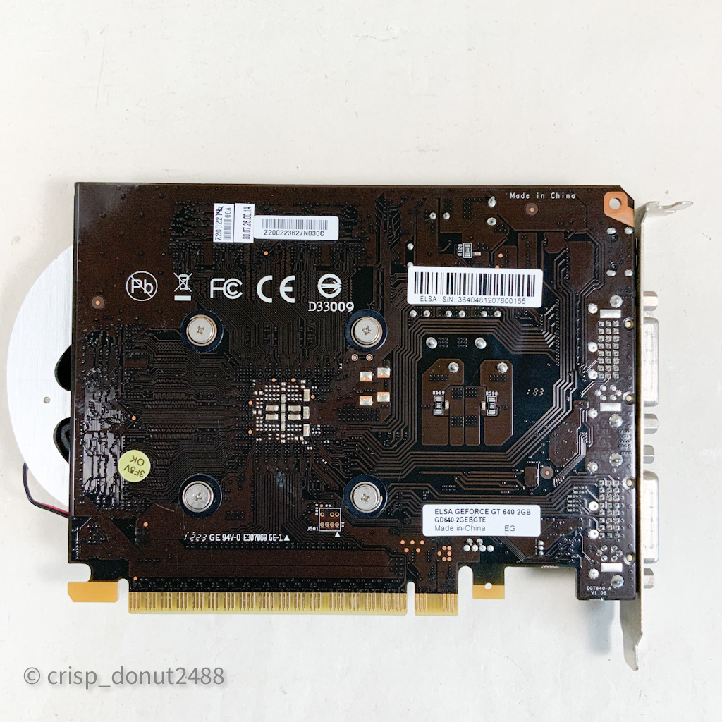 [格安] ELSA GT640 2GB Mac EFI Mac Pro Early2008 ~ Mid2012 まで リンゴマーク出力可能_2