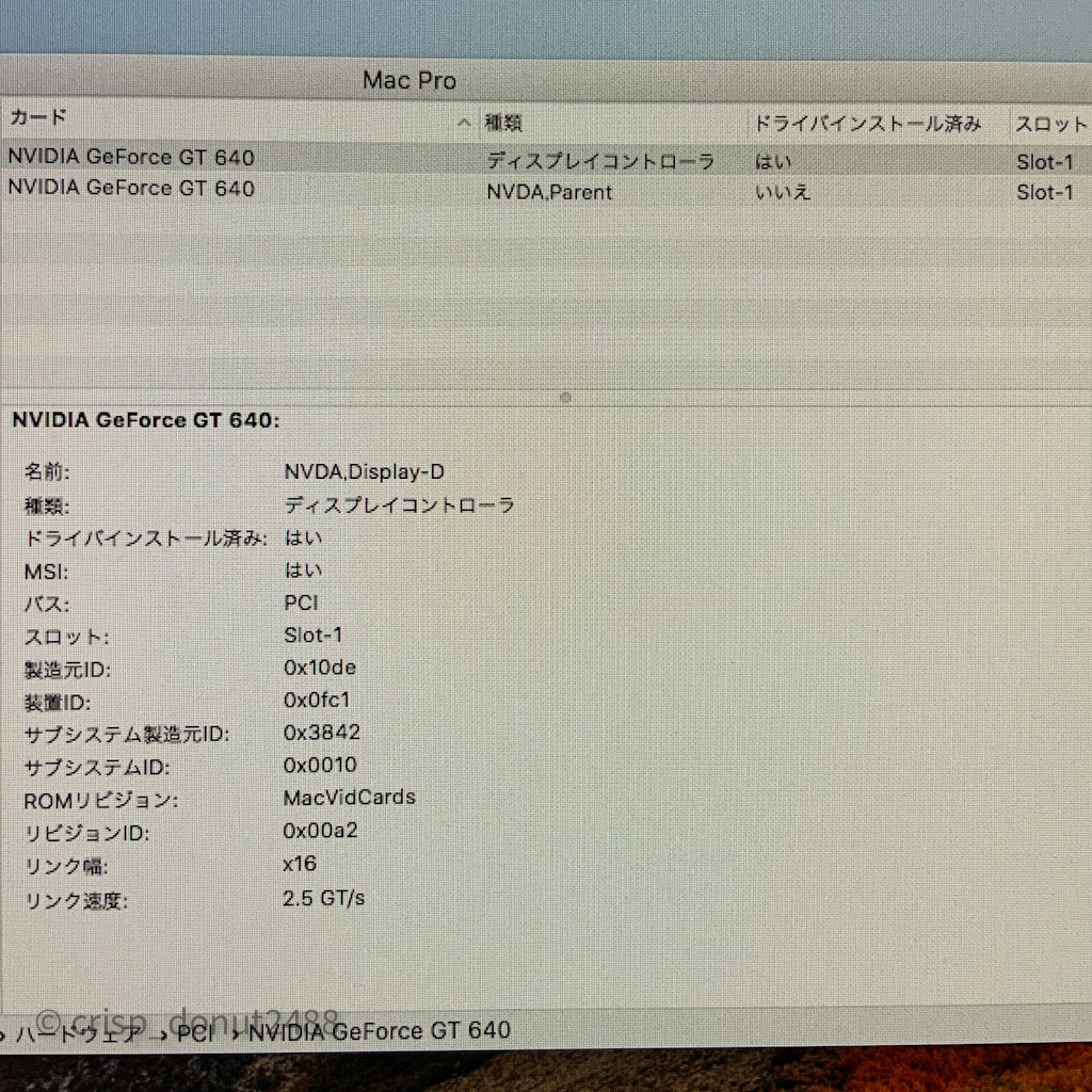 [格安] ELSA GT640 2GB Mac EFI Mac Pro Early2008 ~ Mid2012 まで リンゴマーク出力可能_5