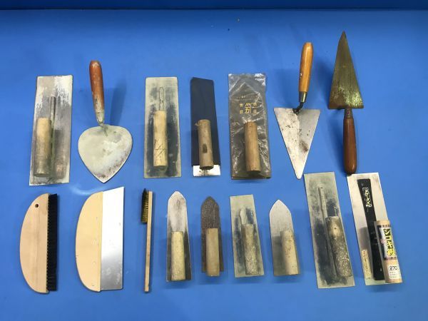 左官工具 各種16個セット 大工道具 現場作業 ハンドツール 工具 100