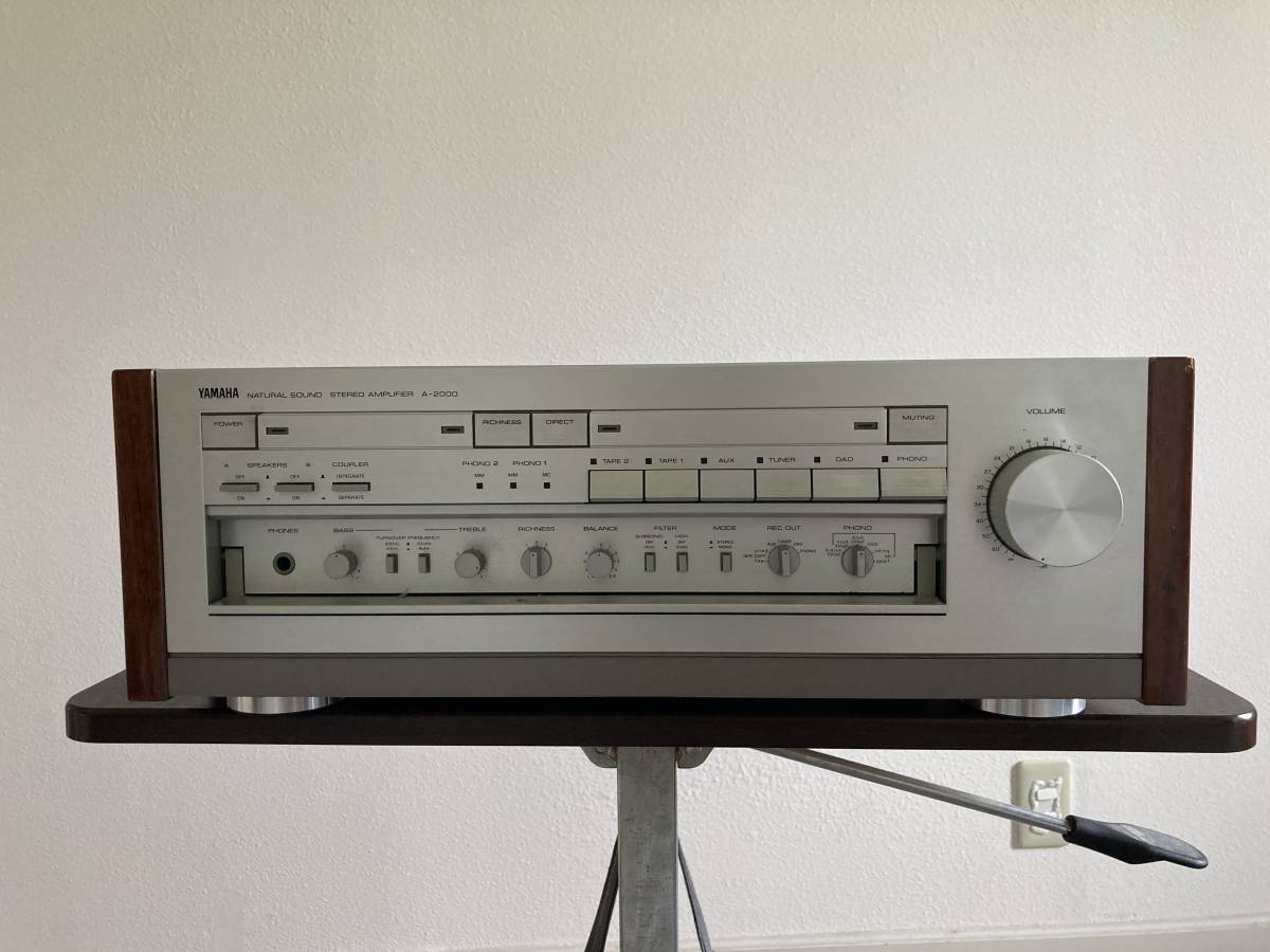 ジャンク YAMAHA ヤマハ A-2000 プリメインアンプ(YAMAHA)｜売買された