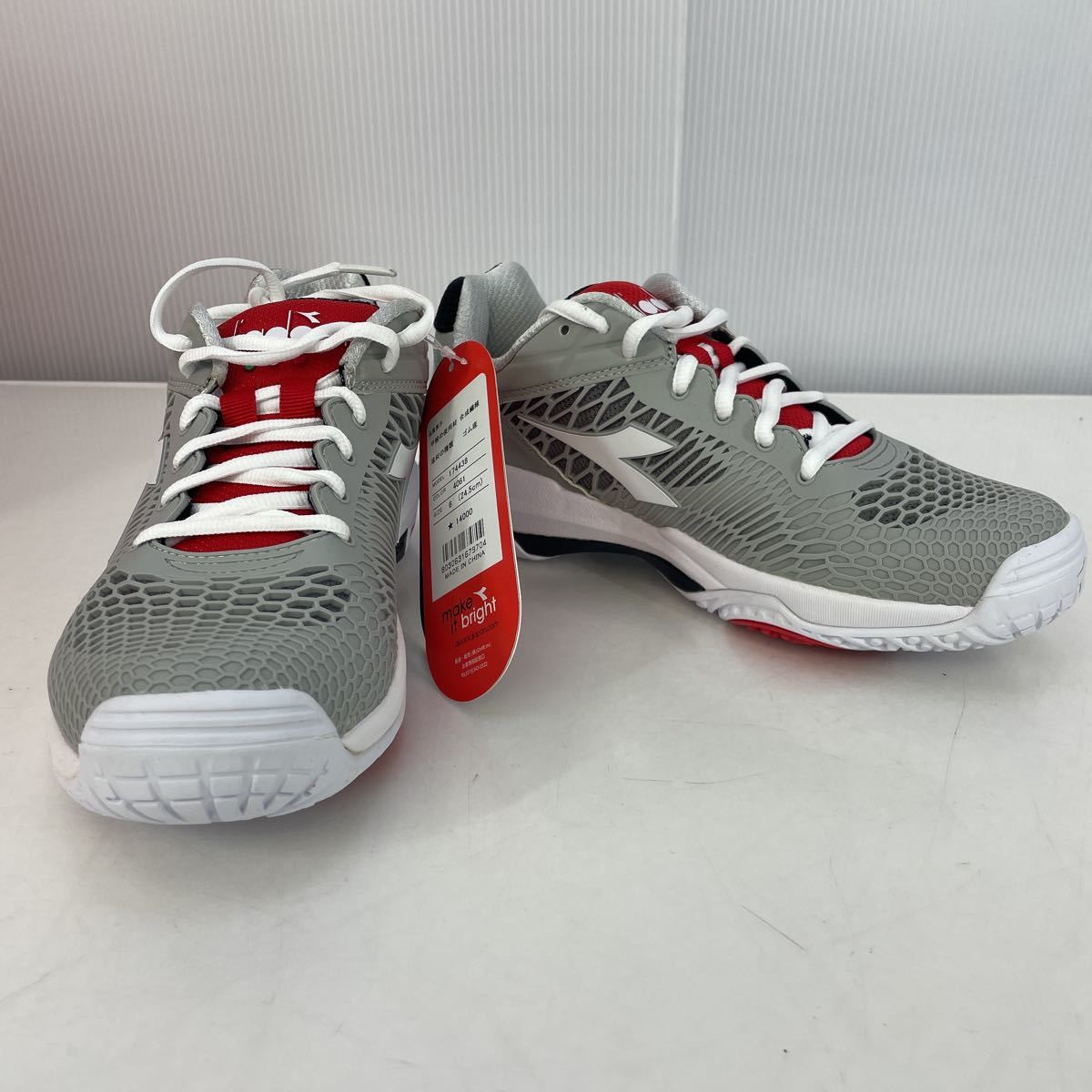 Diadora (ディアドラ )SPEED COMPETITION 5 W SG スニーカー　6/24.5ｃｍ(174438A-4061)箱なし/展示品　＃730