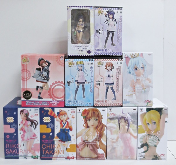 新作プライズ　美少女フィギュア　まとめ売り まとめ売り 美少女 美少女フィギュア 14体セット 未開封｜Yahoo 最新