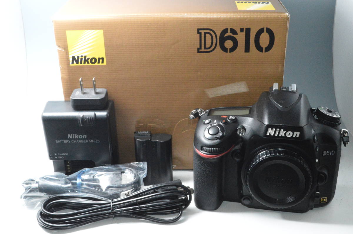#5150 【美品】 シャッター数36，693回 Nikon ニコン D610 ボディ