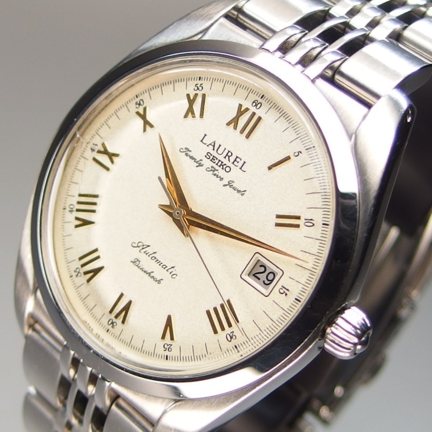 4S系 機械式 ローマンインデックス SEIKO セイコー LAUREL ローレル 