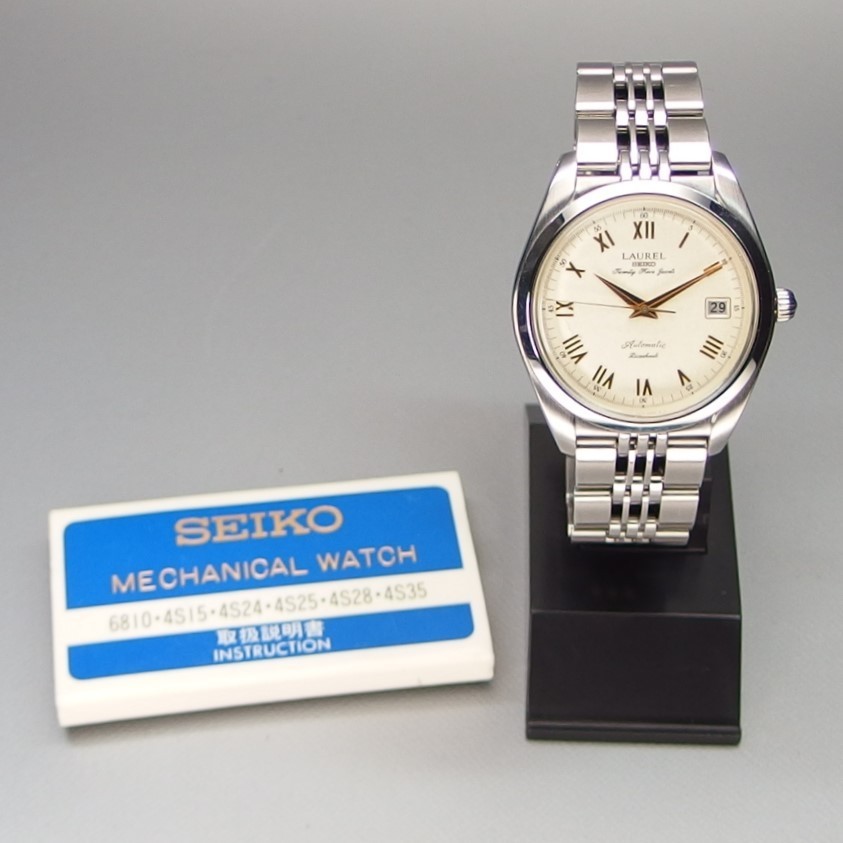 4S系 機械式 ローマンインデックス SEIKO セイコー LAUREL ローレル 